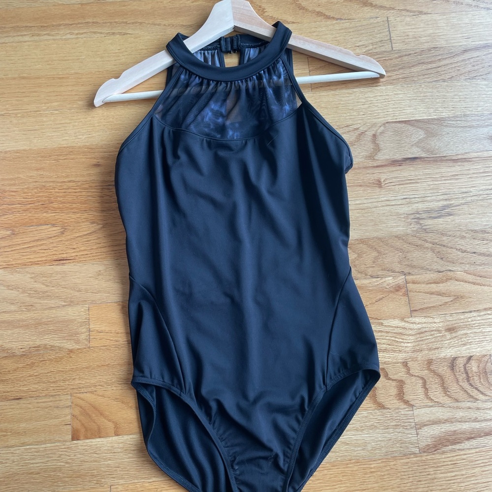 Bloch Halter Neck Watercolor Leotard in Size Large